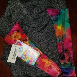 LLR Jade work out capri 2XL
